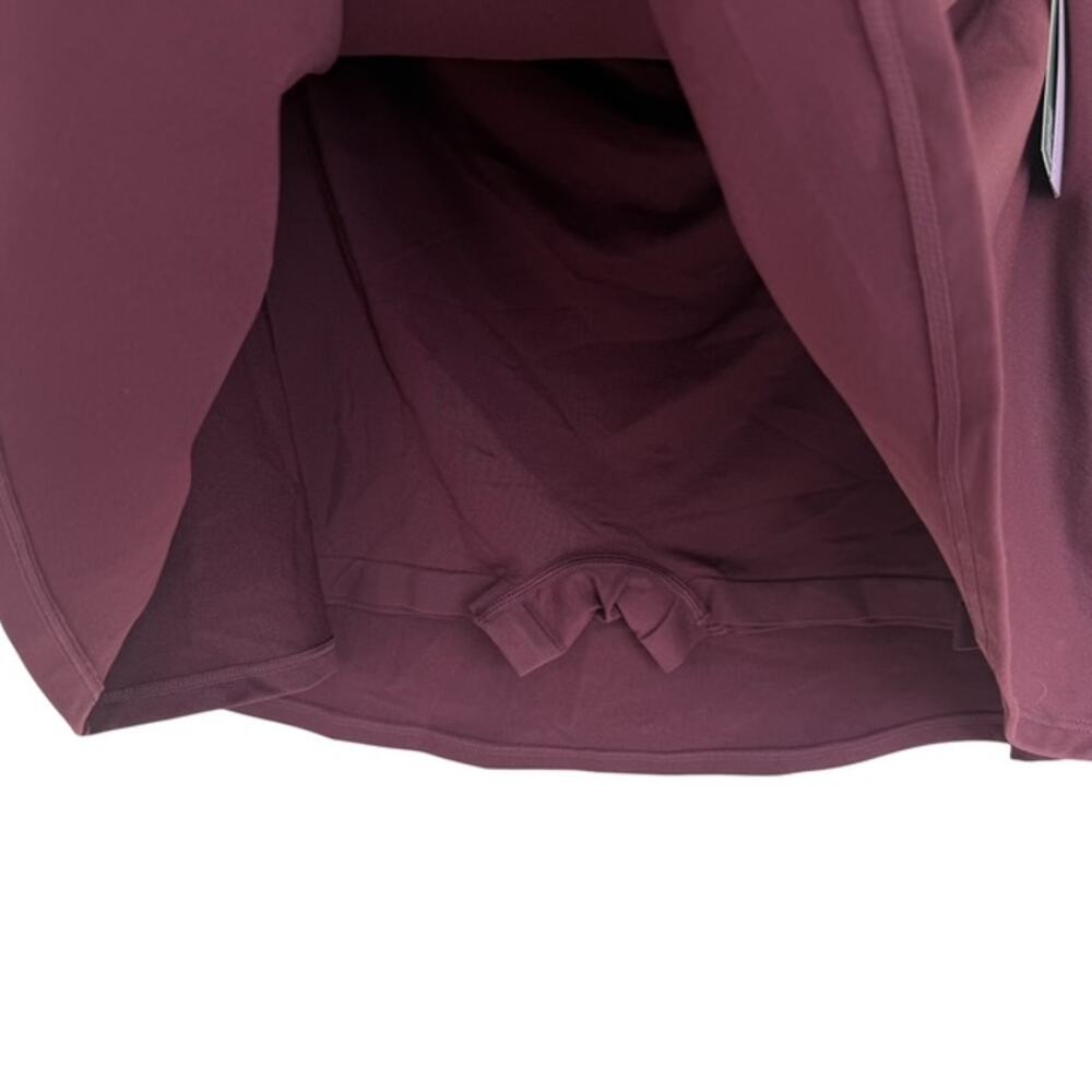 Wild Fable Burgundy Satin Feel Skort - Large - New with Tags - Picture 5 of 6